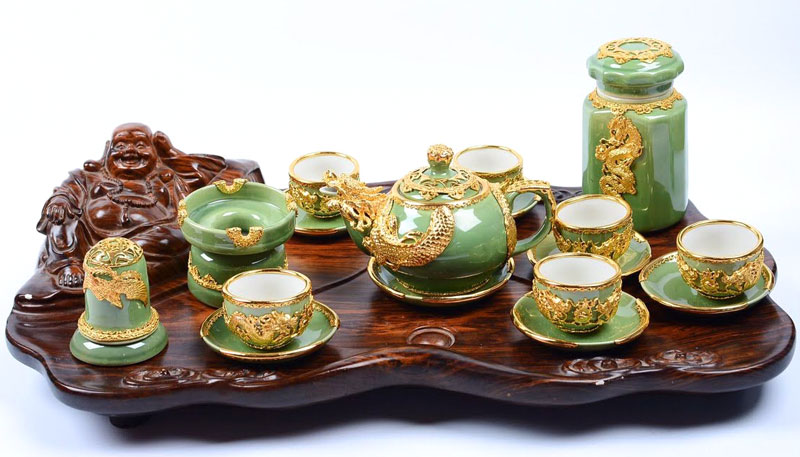 40 mẫu ấm chén Bát Tràng đẹp nhất