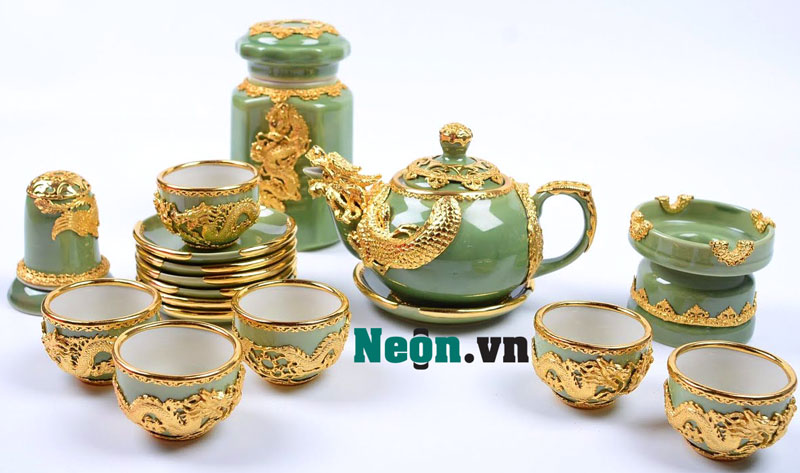 40 mẫu ấm chén Bát Tràng đẹp nhất