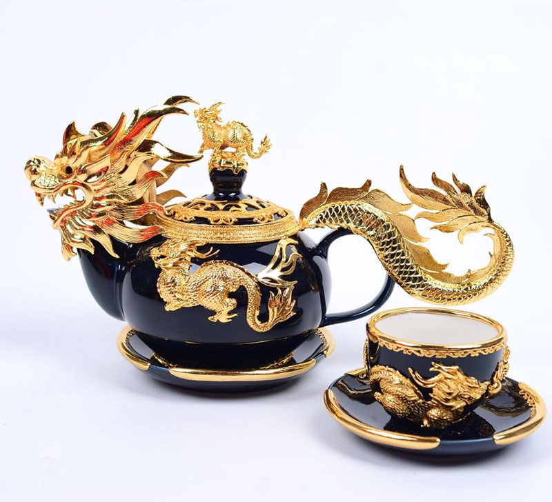 40 mẫu ấm chén Bát Tràng đẹp nhất