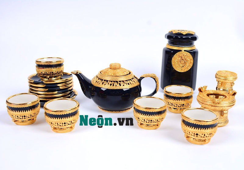 40 mẫu ấm chén Bát Tràng đẹp nhất