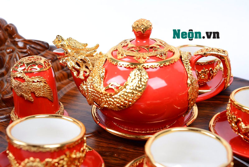 40 mẫu ấm chén Bát Tràng đẹp nhất