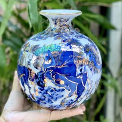 Bình hút lộc mã đáo thành công vẽ vàng giá rẻ BL20 Bình hút lộc mã đáo thành công vẽ vàng giá rẻ BL20