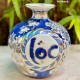 Bình hút tài lộc Phúc Lộc Thọ vẽ vàng Bát Tràng BL28 Bình hút tài lộc Phúc Lộc Thọ vẽ vàng Bát Tràng BL28