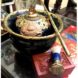 Điếu bát Chivas bọc đồng cao cấp chạm tứ linh DB22 Điếu bát Chivas bọc đồng cao cấp chạm tứ linh DB22