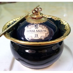 Điếu bát Chivas 21 xanh cô ban bát thắt DB23 Điếu bát Chivas 21 xanh cô ban bát thắt DB23