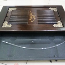 Khay đựng ấm chén bằng gỗ KT03A