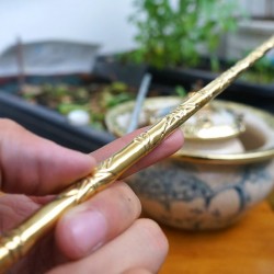 Xe điếu đồng - cần hút điếu bát