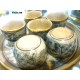 Bộ ấm chén Bát Tràng giả cổ AC02 Bộ ấm chén Bát Tràng giả cổ AC02