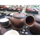 Bộ ấm chén tử sa chuôi nhật ống AC09