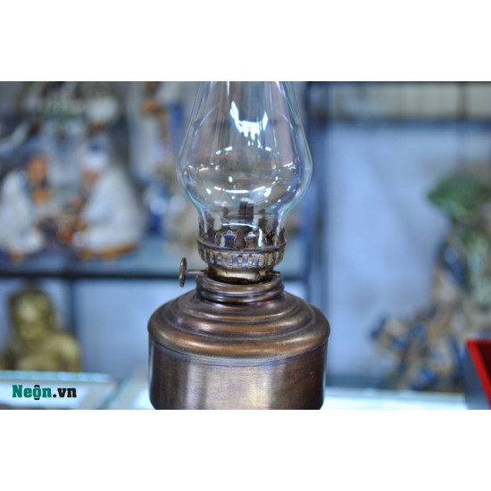 Đèn dầu đồng giả cổ DD07