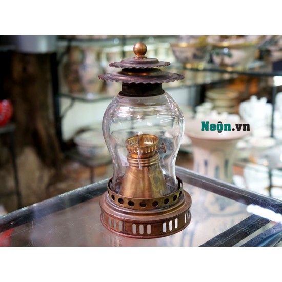 Đèn dầu giả cổ quả bưởi DD10