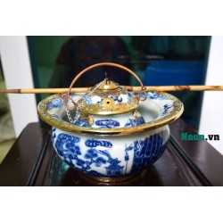 Điếu bát giả cổ bọc đồng DB09A Điếu bát giả cổ bọc đồng DB09A