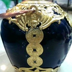 Điếu bát Chivas bọc đồng DB17