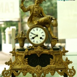 Đồng hồ để bàn cổ phong cách Rococo Pháp DH08