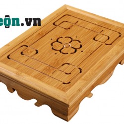 Khay trà bằng tre KT04