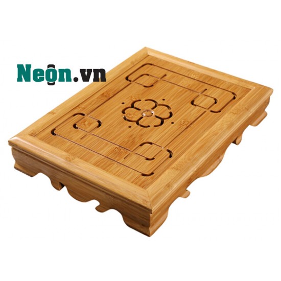 Khay trà bằng tre KT04