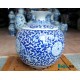 Bình hút tài lộc vẽ hoa cao 35cm BL02 Bình hút tài lộc vẽ hoa cao 35cm BL02