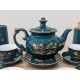 Bộ ấm trà đẹp vẽ vàng xanh cổ vịt Vinh Hoa Phú Quý AC85A-PK