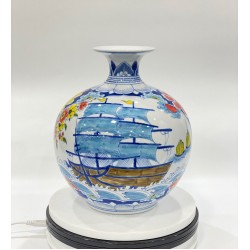 Bình hút lộc Thuận Buồm Xuôi Gió cao 26cm BL18F