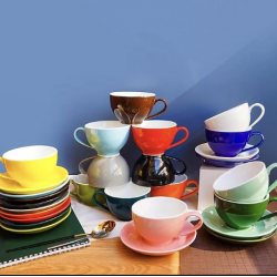 Bộ ly tách cafe capuchino các màu LT02