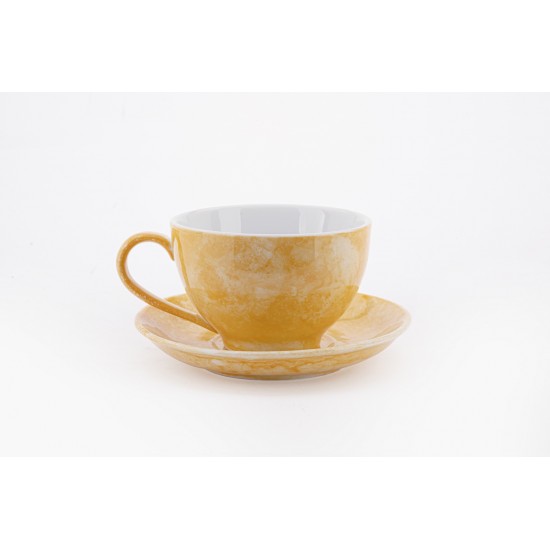 Bộ ly tách cafe capuchino các màu vân đá LT03