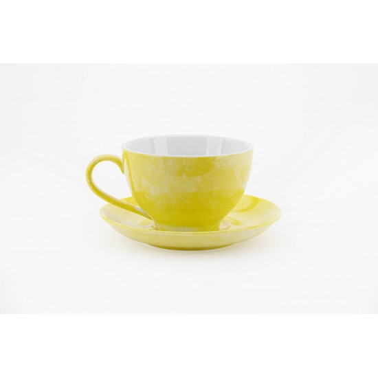 Bộ ly tách cafe capuchino các màu vân đá LT03