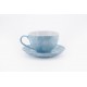 Bộ ly tách cafe capuchino các màu vân đá LT03