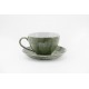 Bộ ly tách cafe capuchino các màu vân đá LT03