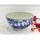 Chén thờ men lam vẽ trúc lâm thất hiền Bát Tràng CD06A