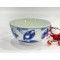 Chén thờ men lam vẽ Phúc Lộc Thọ Bát Tràng CD08