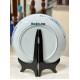 Đĩa trang trí phong thủy men lam Sen Trường Thọ D10A phi 28cm