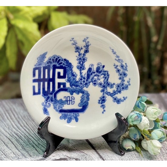 Đĩa phong thủy Thước Mai Cài Thọ D14A Đĩa phong thủy Thước Mai Cài Thọ D14A