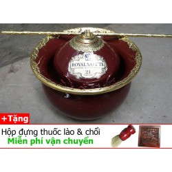 Điếu bát Chivas 21 đỏ mận bát thắt DB232 Điếu bát Chivas 21 đỏ mận bát thắt DB232