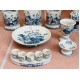 Bộ đồ thờ 3 bát hương men rạn vẽ sen Bát Tràng DT38B