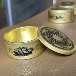 Hộp đựng thuốc lào bằng đồng HD04A