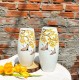 Lọ hoa dáng bom mai hạc LH035