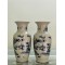 Đôi lọ hoa thờ men rạn Rồng Phượng LHT01