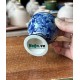 Ly sứ uống rượu men lam vẽ hoa mẫu đơn LS03