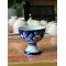 Ly sứ uống rượu men lam vẽ hoa đào LS03B