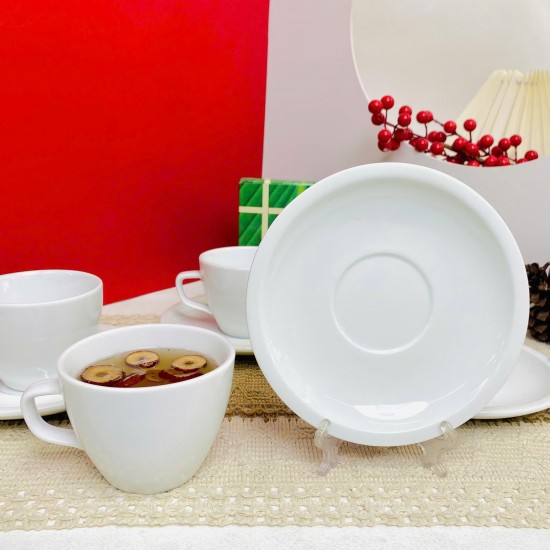 Bộ ly tách cafe Đức trắng LT01C