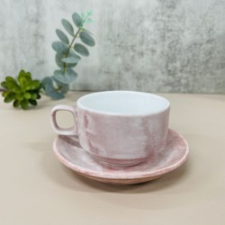 Bộ tách cafe quai vuông các màu vân đá LT03A Bộ tách cafe quai vuông các màu vân đá LT03A