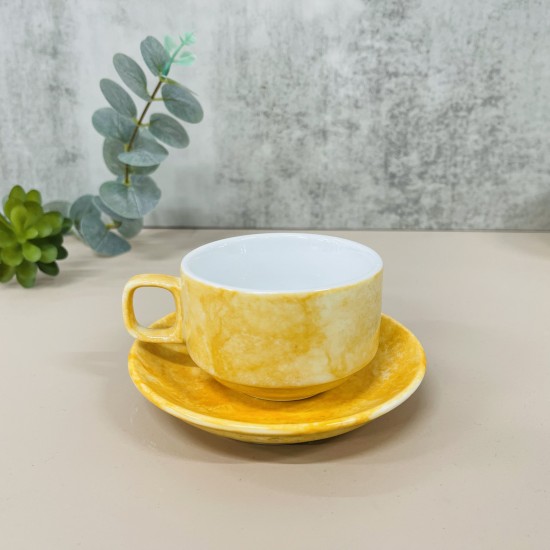 Bộ tách cafe quai vuông các màu vân đá LT03A Bộ tách cafe quai vuông các màu vân đá LT03A