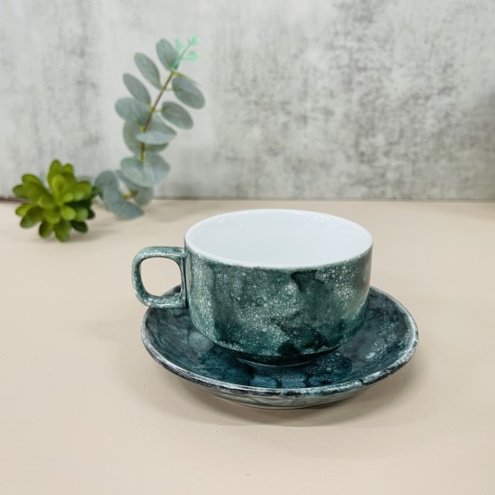 Bộ tách cafe quai vuông các màu vân đá LT03A Bộ tách cafe quai vuông các màu vân đá LT03A
