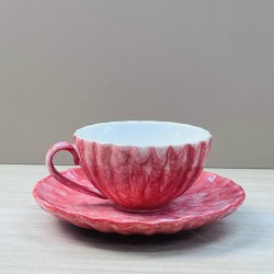 Bộ ly tách cafe dáng múi các màu vân đá LT03B Bộ ly tách cafe dáng múi các màu vân đá LT03B