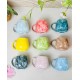 Ly tách cafe trứng các màu vân đá LT03E