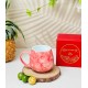 Ly tách cafe trứng các màu vân đá LT03E