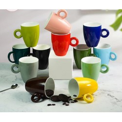 Bộ ly tách cafe Latte 330ml các màu LT06