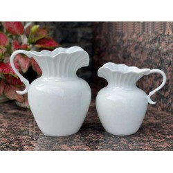 Lọ hoa dáng bình sữa trắng thiên nga LH021