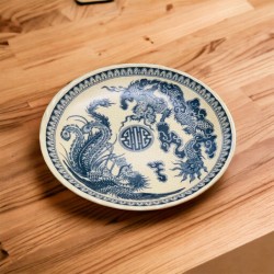 Mâm bồng men rạn họa tiết Rồng Phượng nhiều kích thước MBT01 Mâm bồng men rạn họa tiết Rồng Phượng nhiều kích thước MBT01