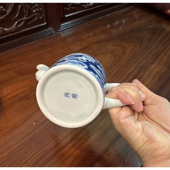 Bình rót rượu Bát Tràng vẽ long ẩn NR12A Bình rót rượu Bát Tràng vẽ long ẩn NR12A